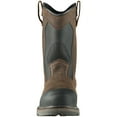thumbnail image 5 of Avenger Work Boots Mens Hammer Wellington Waterproof Brown Black 7896, 5 of 7