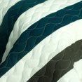 thumbnail image 4 of Stella Wish 3PC Vermicelli-Quilted Patchwork Quilt Set (Full/Queen Size), 4 of 4
