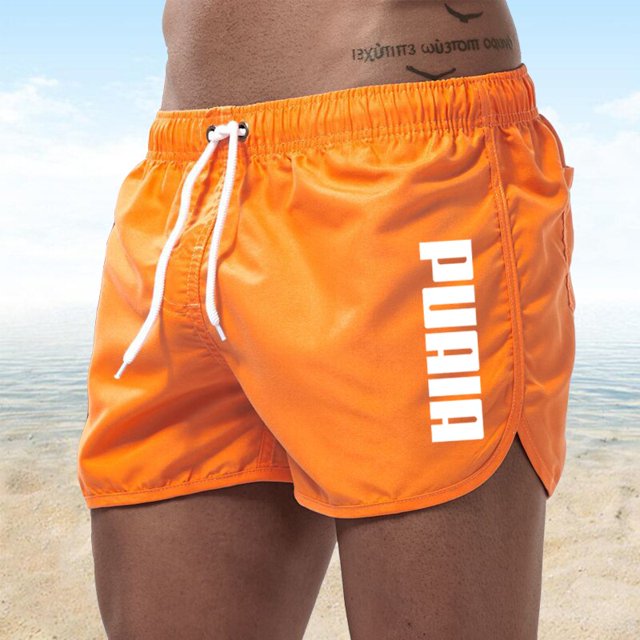 Bañadores deportivos para hombre, ropa de playa de lujo, pantalones cortos de secado rápido, para gimnasio y correr, novedad de verano Fivean unisex