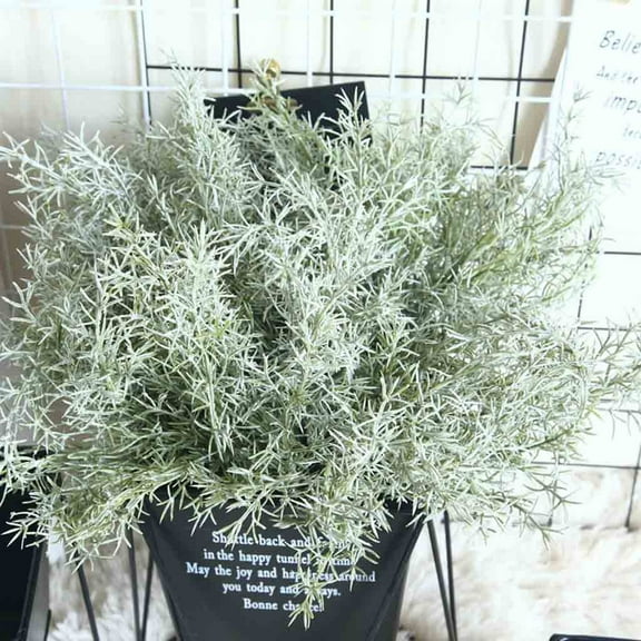 Artificial Fake Flowers Plants Silk Flower Wedding Bouquets Decorations Plastic Table Centerpieces Green Plant Flowers for Wedding Home Kitchen Garden Party Decor 13 inch Clearance