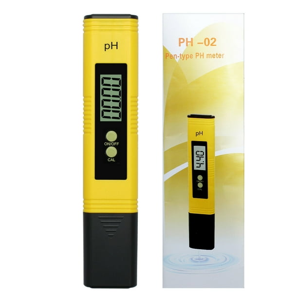 Digital PH Meter, PH Meter 0.01 Resolution Pocket Size Water Quality