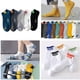 thumbnail image 2 of Calcetines de barco Calcetines de hombre de algodón de color liso Calcetines de hombre Calcetines deportivos, 2 of 6