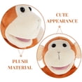 thumbnail image 3 of Marioneta de mano de mono de dibujos animados Marioneta de mano de animal de peluche flexible Marioneta de narración interactiva, 3 of 6