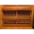 thumbnail image 4 of Heat Wave SA1320 Whistler 4 Person Corner Cedar Infrared Sauna with Carbon Heaters, 4 of 7