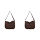 thumbnail image 1 of Bolso Hombro para Hombre Y Mujer Mensajero Sólido Nailon (café), 1 of 9