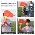 thumbnail image 2 of BRIGHTFUFU 2pcs Fake Paper Antorchas Deportes Concurso Antorchas Blancas Bordos de cartón, 2 of 7