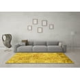 thumbnail image 3 of Ahgly Company Indoor Rectangle Persian Yellow Traditional Area Rugs, 3' x 5', 3 of 4