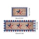 thumbnail image 3 of Juego de dos alfombras de cocina con temática del Día de la Independencia, con felpudos patrióticos antideslizantes con estampado de banderas rojas, blancas y azules para fregadero y cocina., 3 of 6