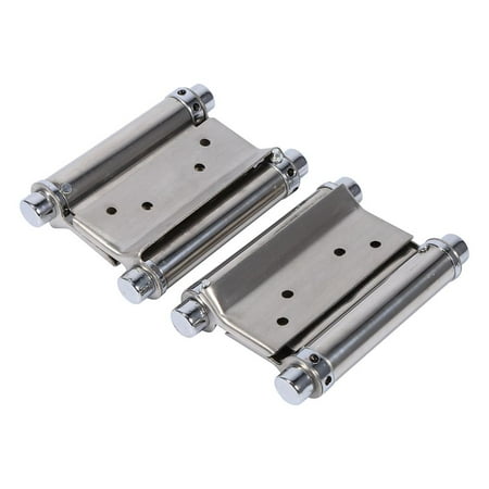 Ejoyous 2pcs 3 Inch Double Action Spring Hinge Saloon Cafe