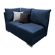 thumbnail image 4 of Sala Esquinera El Bazar Store Hades Azul Marino 300x85 cm, Tela Lino nacional, Modular, 4 of 7
