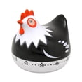 thumbnail image 4 of Temporizador de cocina mecánico corto para gallinas, 12,5 cm Negro, 4 of 8