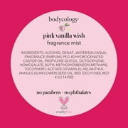 Bodycology Pink Vanilla Wish Fragrance Mist Spray, 8 Fl. Oz.