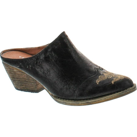 

Very Volatile Womens Daytons Clogs Mules Black 6