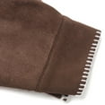 thumbnail image 5 of Enjoytime Jackets for Women Solid Color Long Sleeve Button Down Outerwear Turndown Collar Lightweight Fashion Casual Winter Coat Brown L, 5 of 7