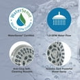 thumbnail image 4 of Danco 5-Spray Water-Saving Shower Head in Brushed Nickel (12019), 4 of 6