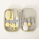 thumbnail image 1 of 8 piezas convenientes para uso diario, cortaúñas, tijeras, cepillo para el cabello, peine, kit de cuidado de manicura para bebés, kit de manicura para bebés, cepillo para el cabello para, 1 of 7