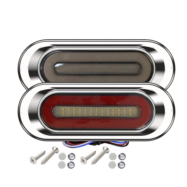 Barra de Luces Traseras LED para Remolque DOPHISALL AUTO 7" Impermeable