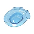 thumbnail image 4 of Baño de asiento, sartenes sobre el inodoro para mujer, bañera versátil, cuenco de baño de cadera para Hotel, viaje, dormitorio, baño Azul, 4 of 8