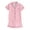 0-Pink720, variant on Kiijoy Toddler Girls Outfit Set Button Down Short Sleeve Top Shorts Sleepwear, Sizes 4-5