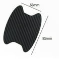 thumbnail image 3 of 4pcs Voiture Poignée Protection Film Universel Invisible Voiture Fibre de Carbone Poignée de Porte Autocollant, 3 of 4