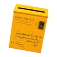 thumbnail image 3 of GUOOL Drop Box Large Capacity Decorative Newspaper Holder Box for Yard Gate Garden yellow, 3 of 9