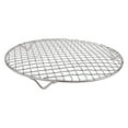 thumbnail image 3 of BUYISI Filet de Barbecue Rond en Acier Inoxydable 15Cm-60Cm avec Pied, Grille de Refroidissement, Support de Barbecue pour Camping Extérieur 26cm, 3 of 7