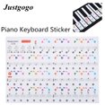 thumbnail image 2 of Garosa Transparent Removable Piano Key Board Sticker for 61/88 Key Electronic Pianos Electronic Piano Sticker Piano Sticker, 2 of 11