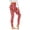 Red, variant on AOOCHASLIY Women Christmas Pants Fashion Casual Women Printed Gradient Span Ladies High Waist Wide Leg Trousers Yoga Pants Long Pants