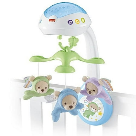 UPC: 0887961046076 | Fisher-Price 3-in-1 Projection Mobile Butterfly Dreams Baby Crib Toy with Light Projection