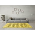 thumbnail image 3 of Ahgly Company Indoor Rectangle Persian Yellow Traditional Area Rugs, 8' x 12', 3 of 4