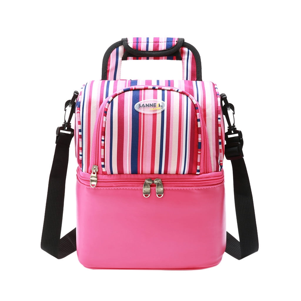 pink brand lunch box