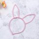 thumbnail image 3 of 10pcs Plush Rabbit Ear Headbands Adorable Hair Hoops Hair Accessories for Kids Girls (Pink), 3 of 3