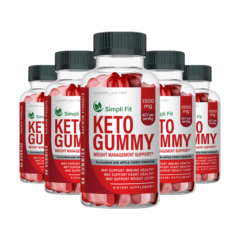 Simpli Fit Gummies Simpli Fit Keto Weight Management Gummies (5 Pack