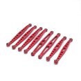 thumbnail image 1 of Kenally 1 Juego de biela RC, enlace de vehículo, piezas de repuesto de coche simuladas multipropósito, componentes remotos resistentes al Vehículos, repuestos y accesorios Mis Rojo, 1 of 6
