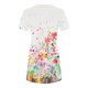 thumbnail image 5 of Puntoco Vestido De Manga Corta Para Mujer Vestido De Cuello Redondo Con Estampado Floral Blanco L,Regalos Para Mujer Joven, 5 of 6