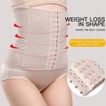 thumbnail image 2 of Cinturón moldeador de abdomen, hueco, transpirable, ajustado, cinturón deportivo abdominal, reducción de abdomen posparto femenino, moldeador de cintura, sello de cintura Verde hierba XS,, 2 of 3