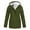 Green, variant on Women Winter Hooded Coat Windproof Parka Jacket Trench Outwear Warm Clothes,Gray,S-5XL