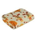 thumbnail image 2 of KLL Autumn Maple Leaf and Deer Ultra Absorbent & Soft Hand Towels for Bath, Hand, Face, Gym and Spa-27.5x16in, 2 of 8