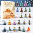 thumbnail image 3 of Sea Glass Festival Countdown Tree Advent Calendar 24 Days Home Decor Gift, 3 of 5