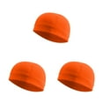 thumbnail image 1 of Redempat Cooling Skull Caps Cold-Proof Biking Bright Color Comfortable Cycling Accessories Durability Polyester Liner orange 3Set, 1 of 6