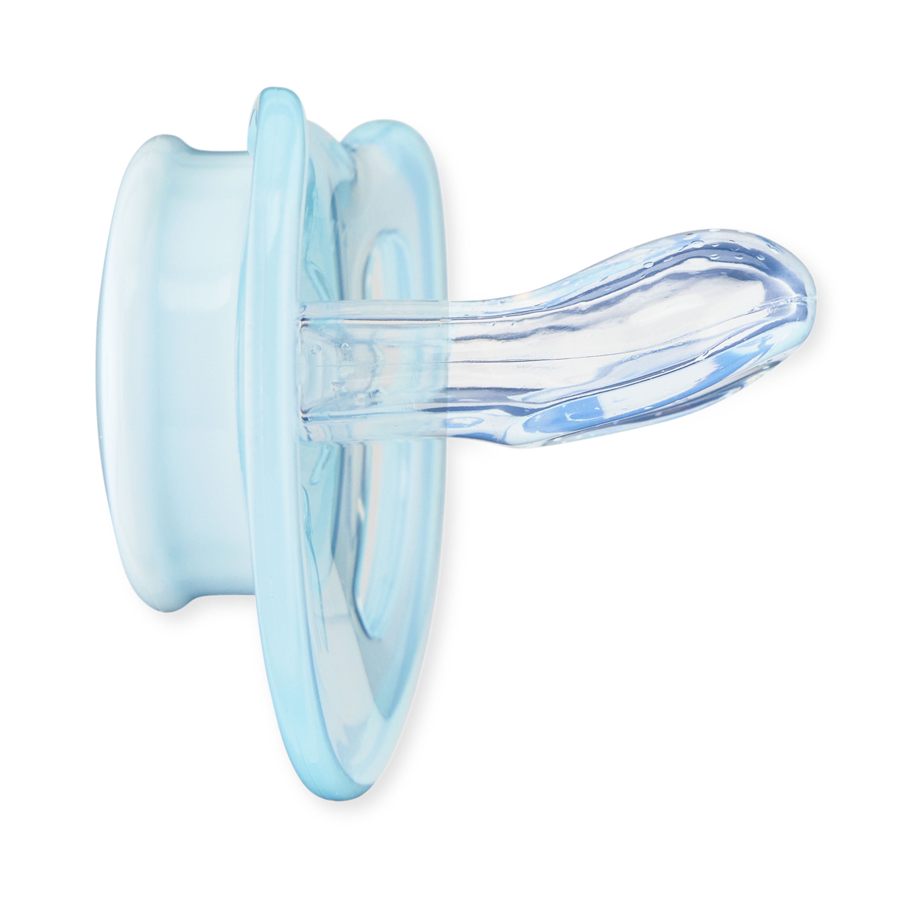 Parent's Choice Newborn Orthodontic Vent Pacifier, 0+ Months, Unisex, Blue & Gray, 2 Pack