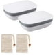 thumbnail image 1 of Caja de jabón, jabonera con bolsa de jabón Caja de jabón a prueba de fugas Soporte de jabón oso de fresa  Electrónica, 1 of 3