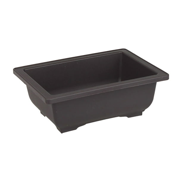 Maceta Rectangular Imitación Arena Morada Para Jardín Doméstico Macetas Pequeñas De Plástico Para Flores