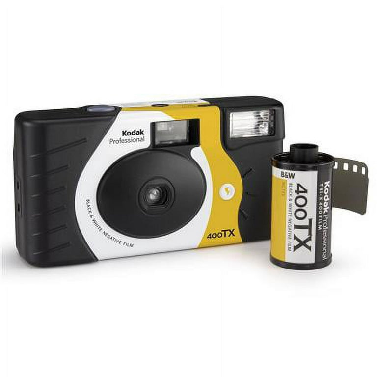 Kodak Professional Tri-X 400 Black and White Negative Film Single Use  Camera, 27 Exposures