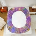 thumbnail image 5 of Homewish Kids Teens Flying Butterflies 4pcs Bed Sheets,Abstract Gradient King Sheets,Dreamy Princess Super Cozy Sheet Set,Ultra Soft Home Decor, 5 of 7