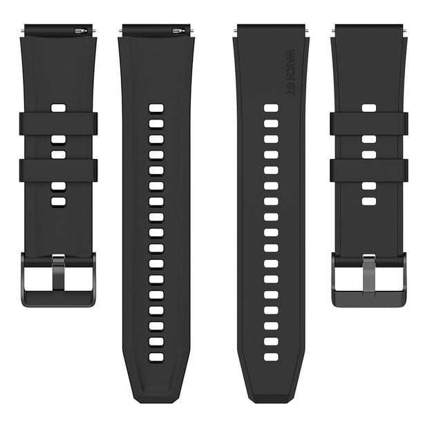 Correa de pulsera de 20 mm Banda de reloj inteligente para Samsung Watch 5 / Watch 5 Pro (Negro)