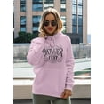 thumbnail image 2 of Oktoberfest Iron Sign Vintage Hoodie Women -Image by Shutterstock, Female Small, 2 of 4