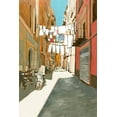 thumbnail image 2 of Errico and Slyp 23x32 Black Ornate Wood Framed with Double Matting Museum Art Print Titled - Summer in Naples, 2 of 4