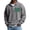 Dark Gray, variant on fnnxeal Mens Polo Shirts, Button Fall Winter Waffle Long Sleeve Casual Collared Green Polo Shirts for Men Size M