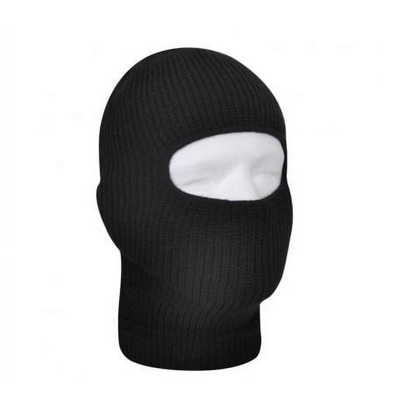 Rothco 16270 Fine Knit One Hole Facemask, Black